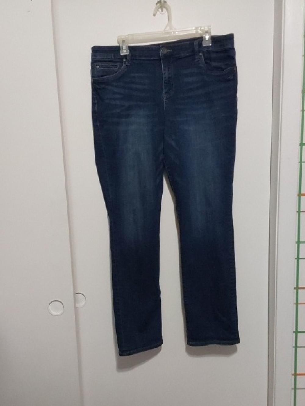 Kut from the Kloth Dark Indigo Straight-Leg Jeans
